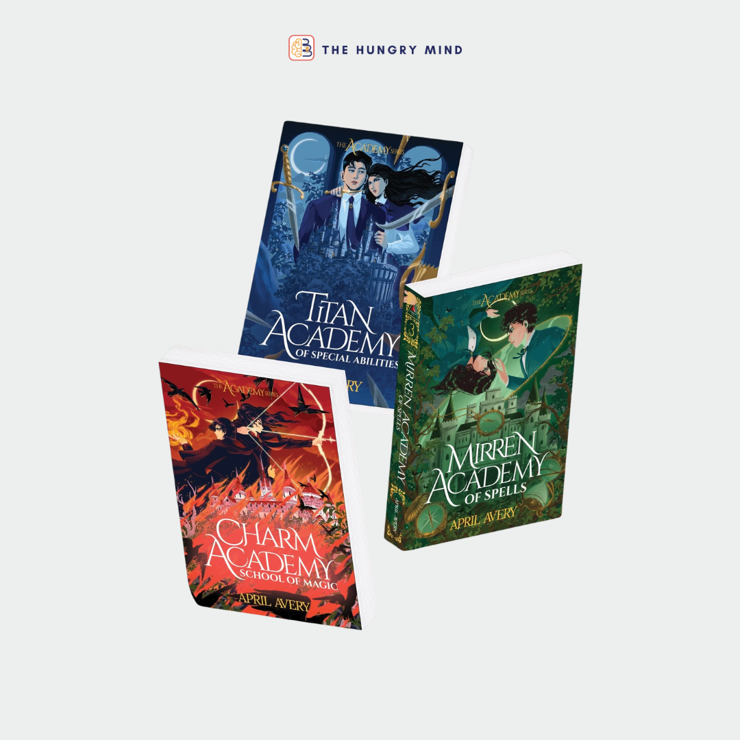 The Academy Series Boxed Set (ORIGINAL) by April Avery (PB) Wattpad Fantasy Book