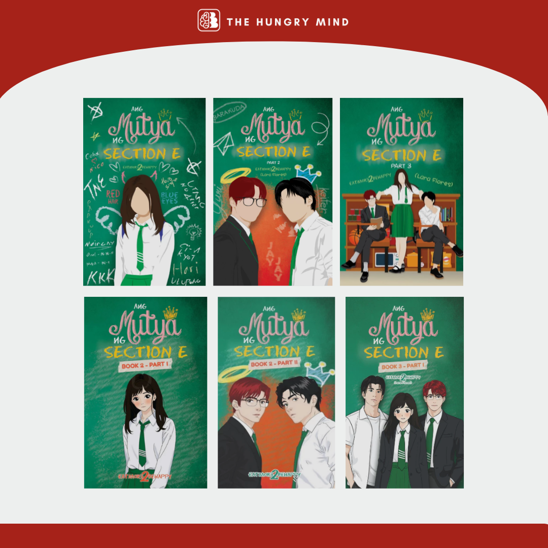 [BUNDLE 6 BOOKS] Ang Mutya ng Section E Book 1 ,2 & 3 (ORIGINAL) by Eatmore2behappy (PB)