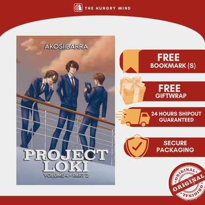 Project Loki Vol. 4 Part 1-2 (ORIGINAL) by Akosiibarra (PB) Soft Cover Wattpad Book