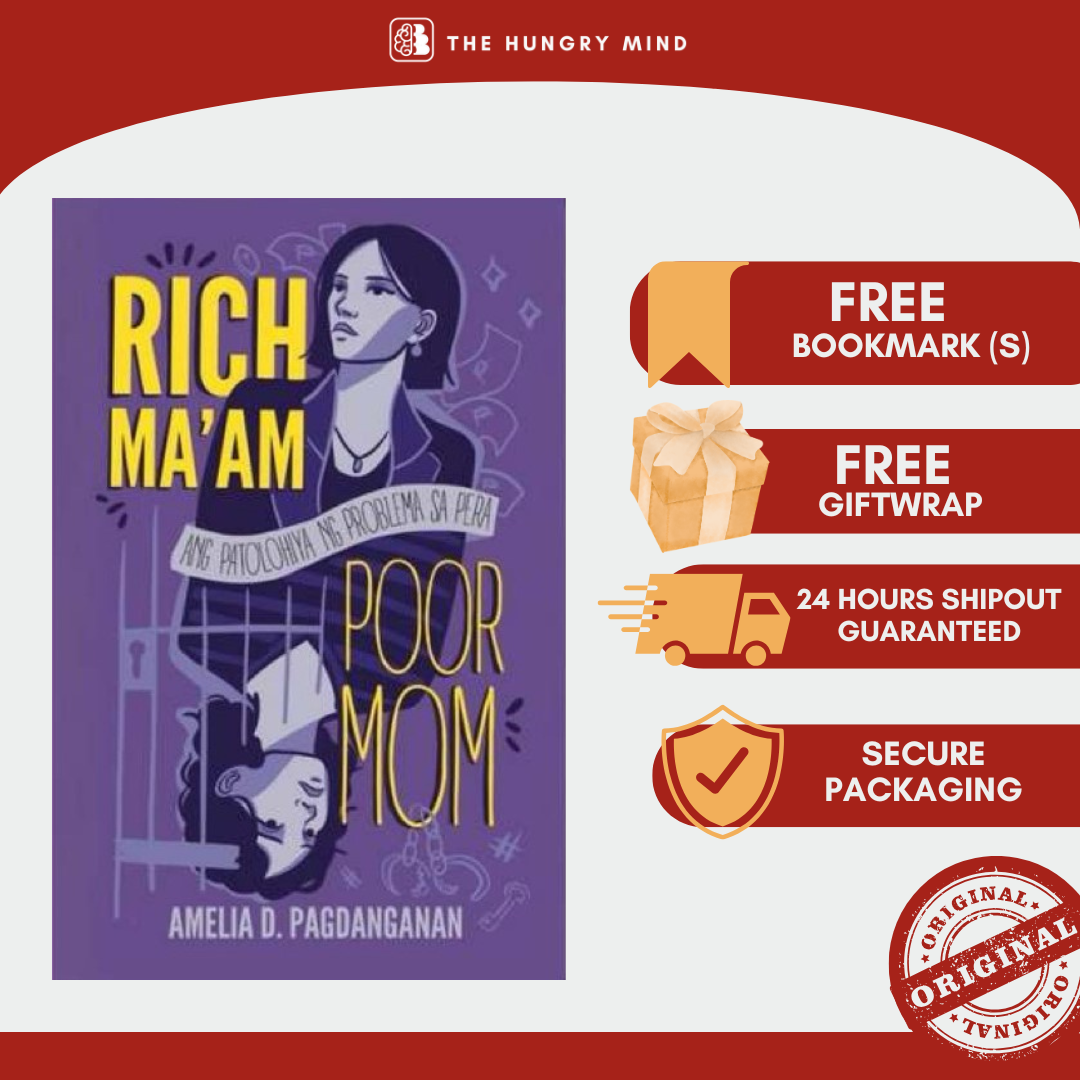 Rich Mom Poor Ma'am (ORIGINAL) by Amelia Pagdanganan (PB) Self-help/Finance Books