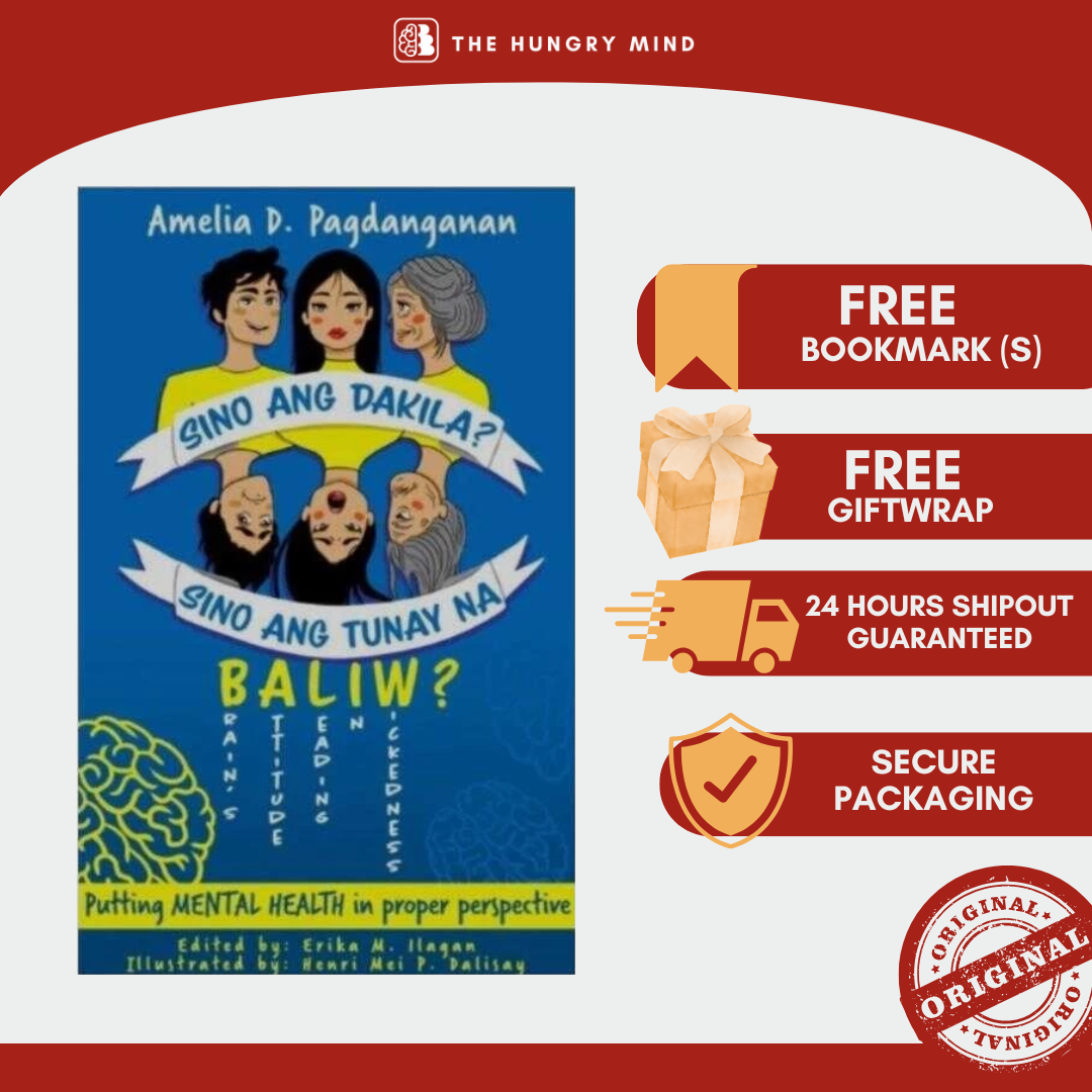 Sino ang Dakila? Sino ang Tunay na Baliw? by Amelia D. Pagdanganan | Mental Health & Self-Improvement Book
