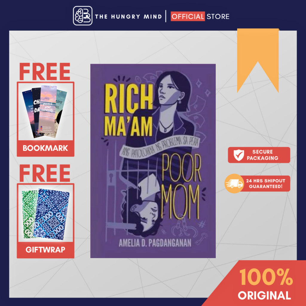 Rich Mom Poor Ma'am (ORIGINAL) by Amelia Pagdanganan (PB) Self-help/Finance Books