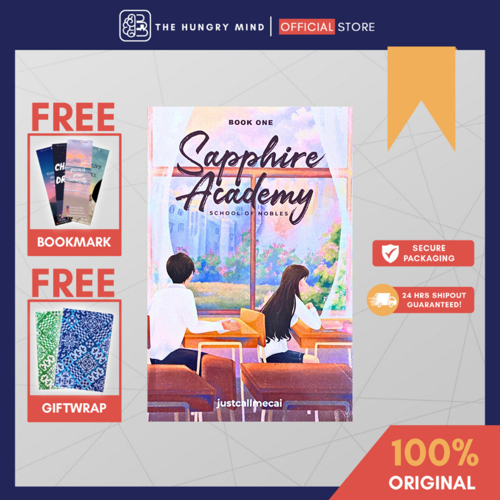 Sapphire Academy Book 1 & 2 (ORIGINAL) By Justcallmecai (PB) Teen Romance Wattpad Books