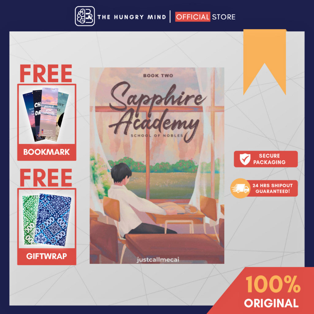 Sapphire Academy Book 1 & 2 (ORIGINAL) By Justcallmecai (PB) Teen Romance Wattpad Books