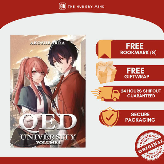 QED University Volume 1-2 (ORIGINAL) by AkoSiIbarra (PB) Mystery/Thriller