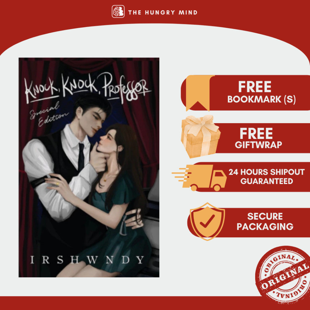 [SPECIAL EDITION] Knock, Knock, Professor (ORIGINAL) by Irshwndy (PB) Soft Cover Book | Wattpad Dark Romance Story
