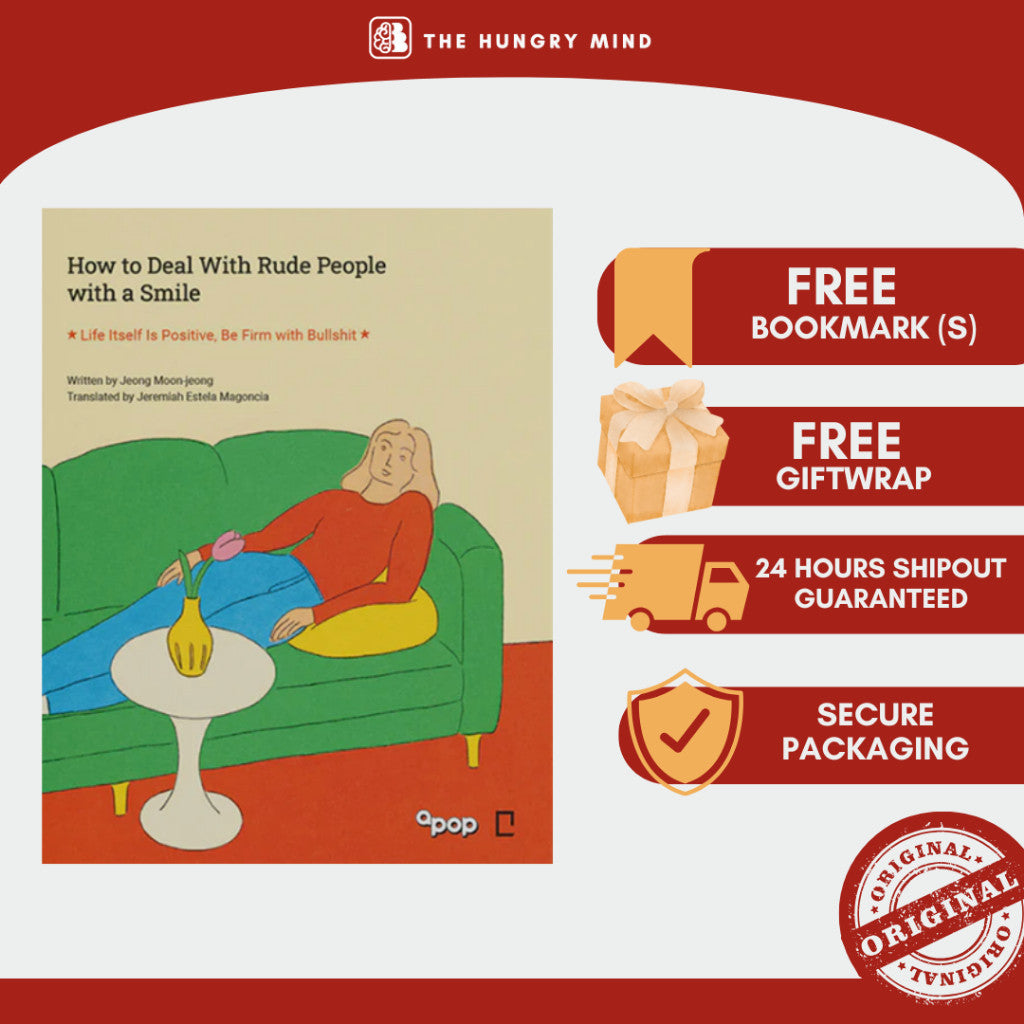 How To Deal With Rude People With A Smile by Jeong Moon-Jeong | Self-Help & Personal Development Book
