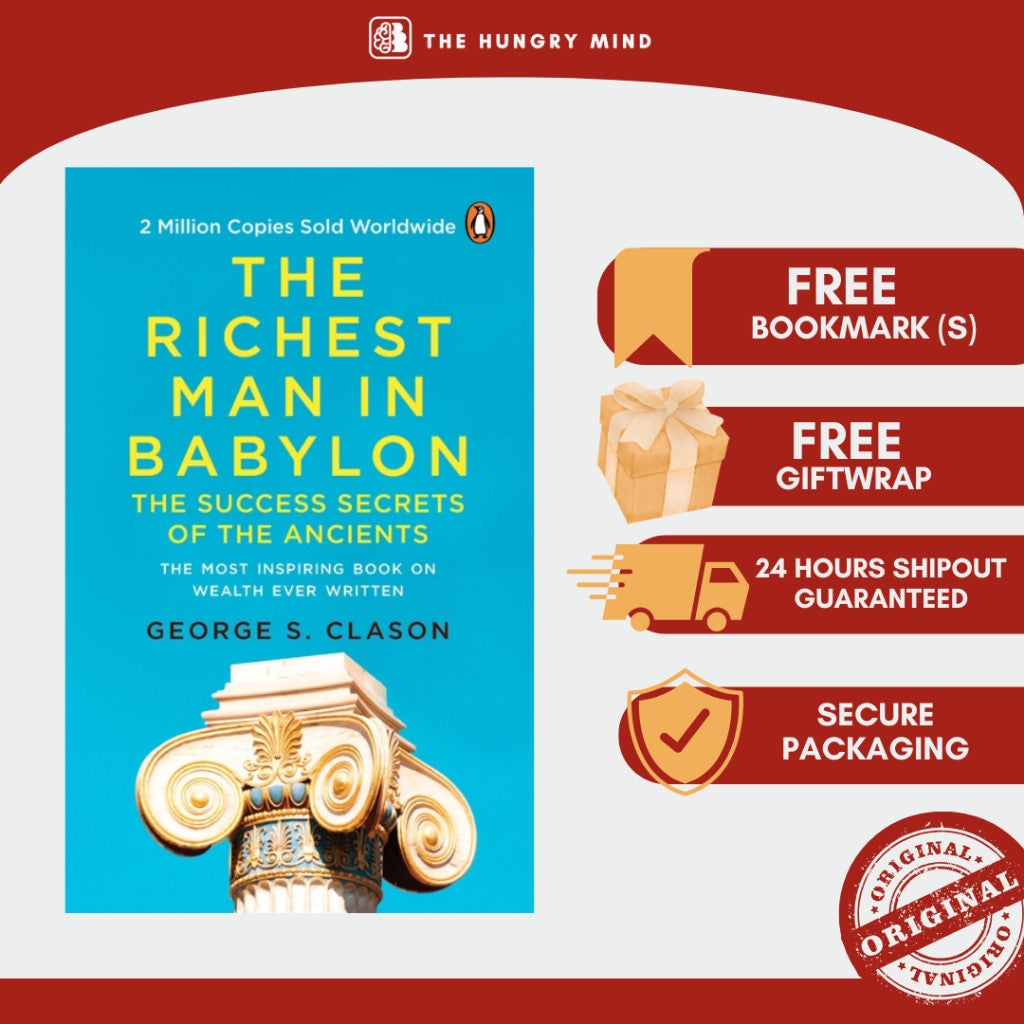 The Richest Man In Babylon (ORIGINAL) by George Clason (PB) Self Help Books