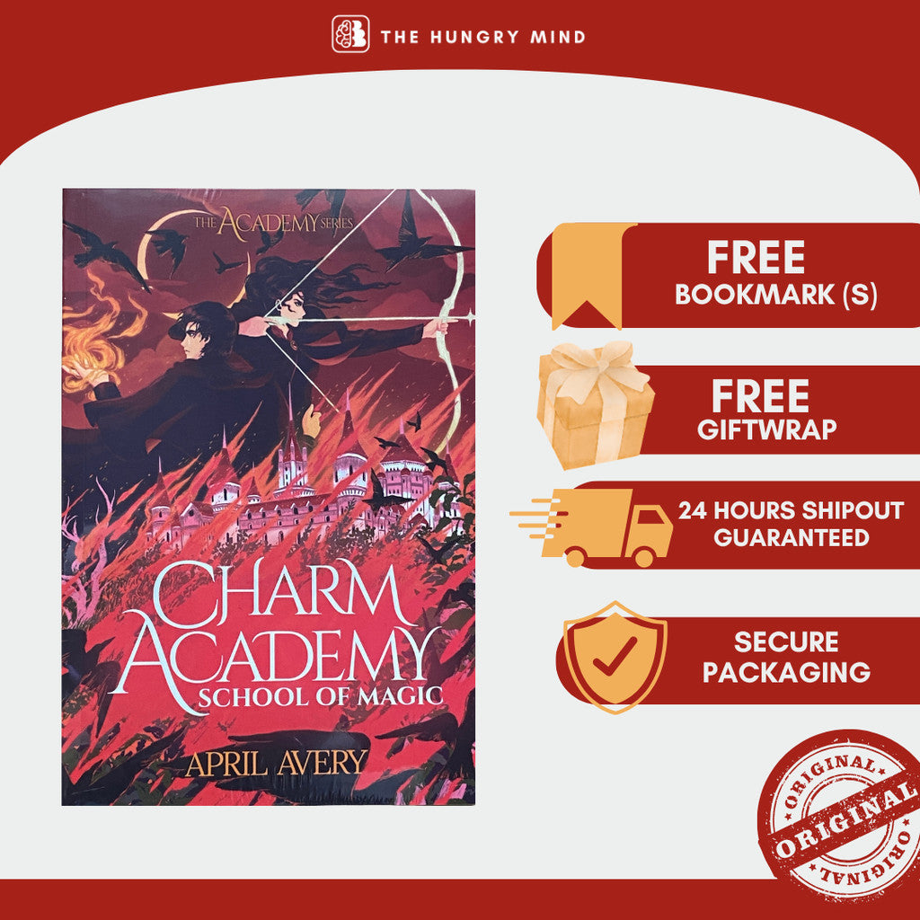 Academy Series 1: Charm Academy School of Magic (ORGINAL)by April Avery (PB) Wattpad Fantasy Book