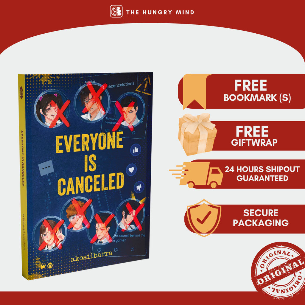 Everyone is Cancelled (ORIGINAL) by Akosiibarra (PB) Wattpad Mystery Thriller Book